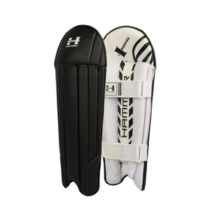Hammer Black Edition Wicket keeping pads - Black