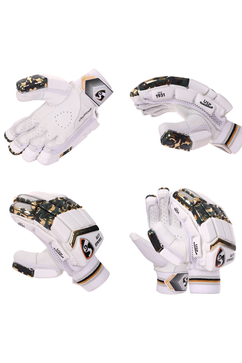 SG SAVAGE LITE Batting Gloves 2025