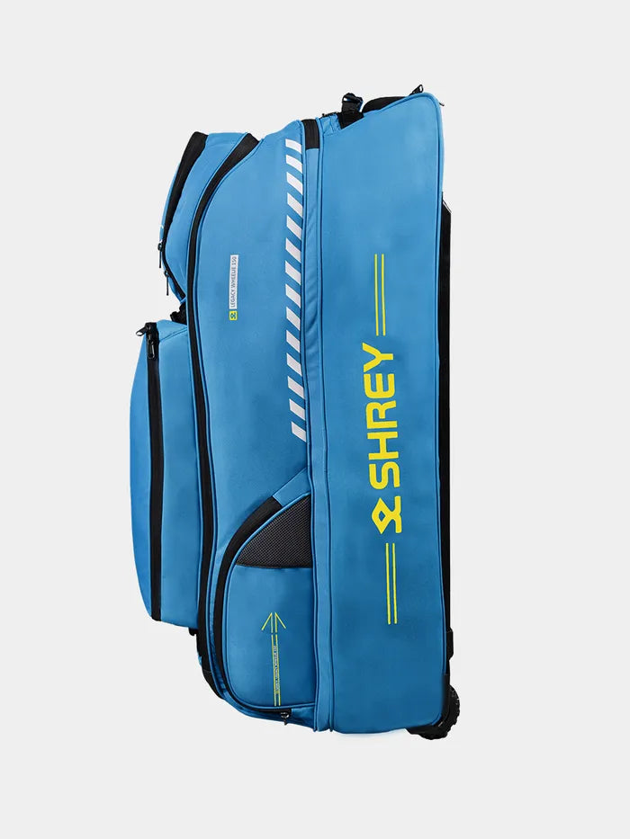 Shrey Legacy Wheelie 150 Cricket Bag - Brittany Blue