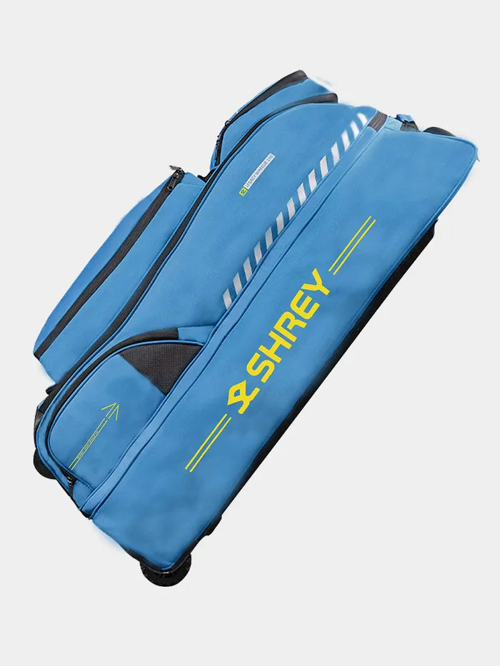 Shrey Legacy Wheelie 150 Cricket Bag - Brittany Blue