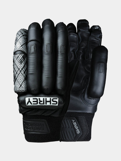 Shrey Meta VR Batting Gloves 2025 - Black