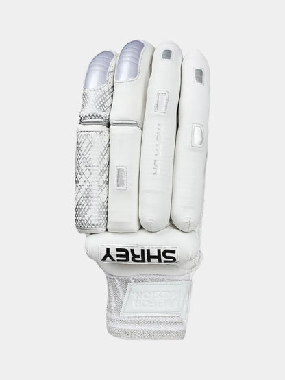 Shrey Meta VR Batting Gloves -White/Grey