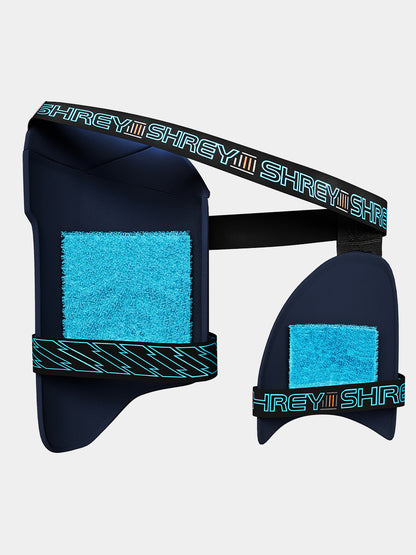 Shrey Meta VR Thigh Guard -Navy