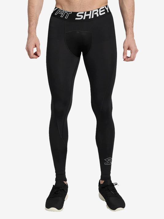 Shrey Intense Compression LONG Tights - Black