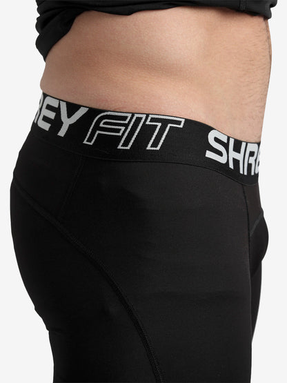 Shrey Intense Compression Shorts - Black