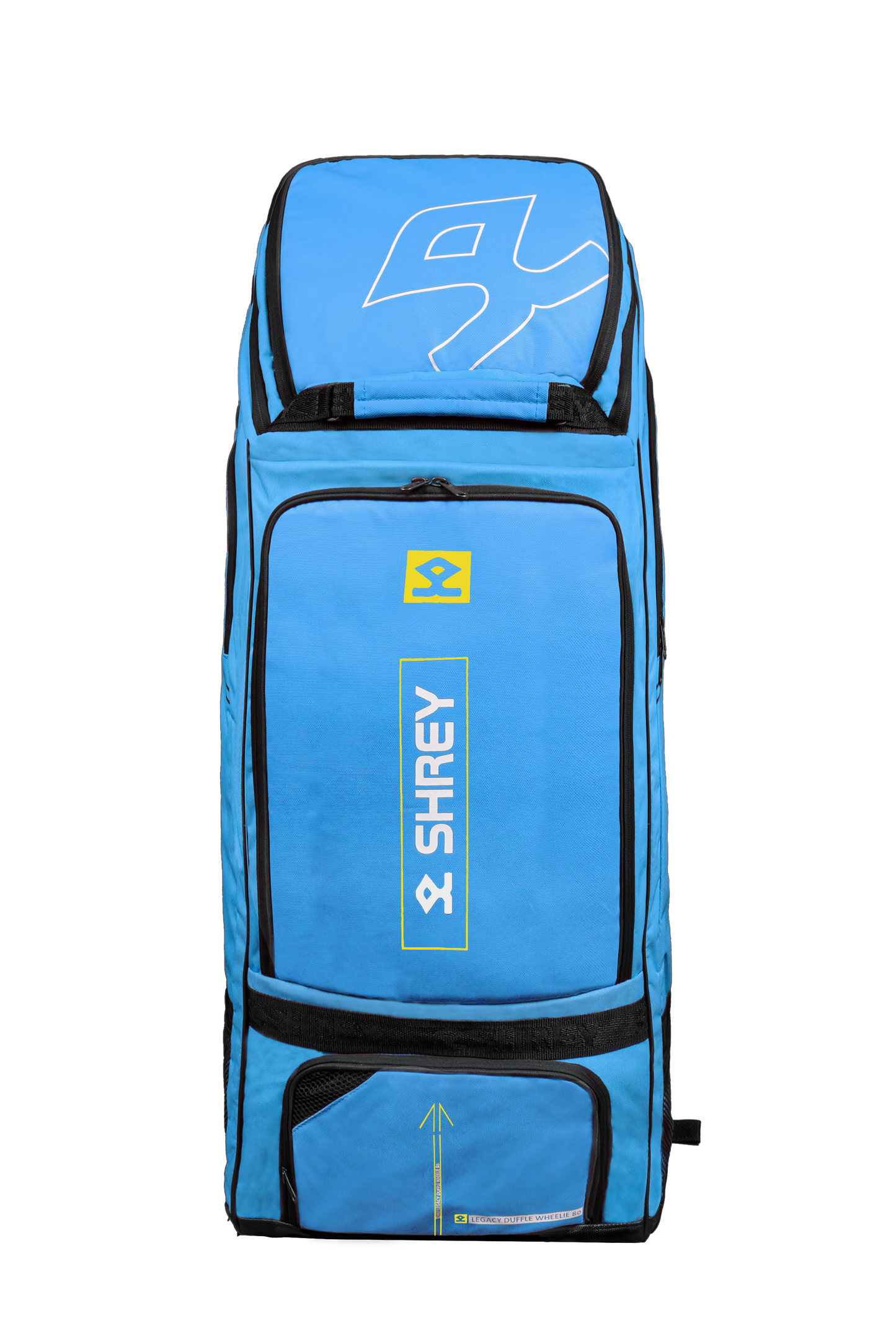 Shrey Legacy Duffle Wheelie 80 Cricket Bag - Brittany Blue