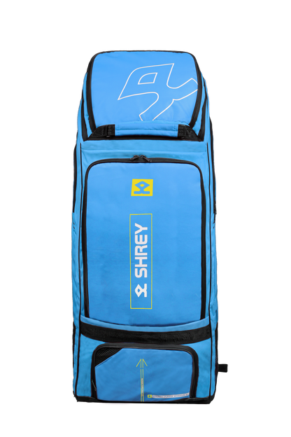 Shrey Legacy Duffle Wheelie 80 Cricket Bag - Brittany Blue