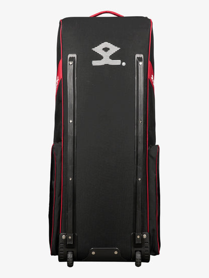 Shrey Star Wheelie 2.0 Cricket Bag - Black & Red