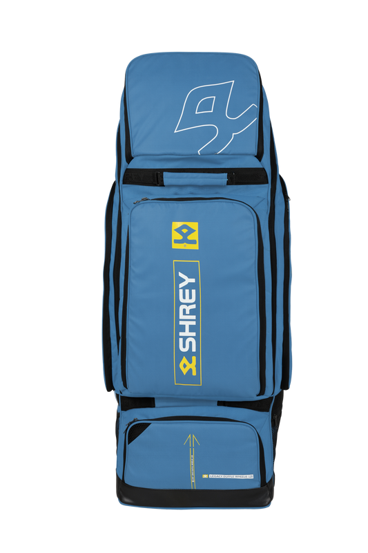 Shrey Legacy Duffle Wheelie 120 Cricket Bag - Brittany Blue