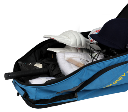 Shrey Legacy Duffle Wheelie 120 Cricket Bag - Brittany Blue