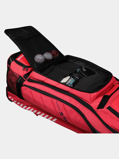 Shrey Legacy Duffle Wheelie 120 Cricket Bag - Radiant Red