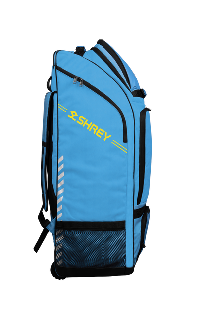 Shrey Legacy Duffle Wheelie 80 Cricket Bag - Brittany Blue