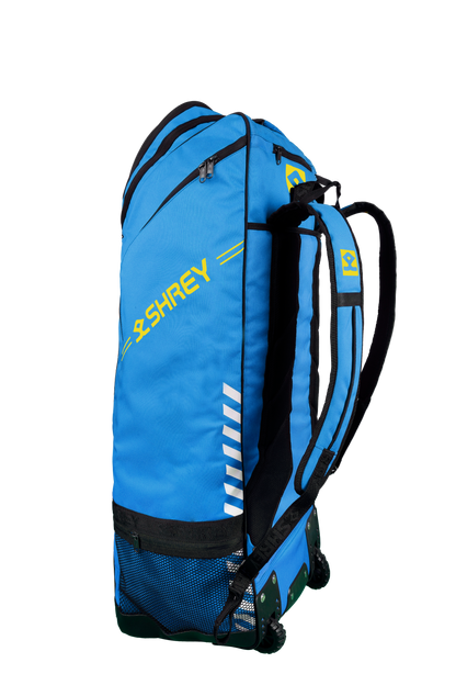 Shrey Legacy Duffle Wheelie 80 Cricket Bag - Brittany Blue