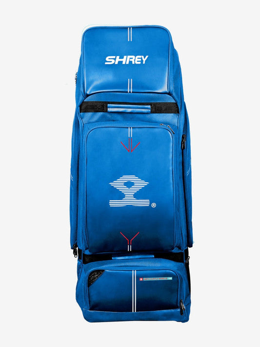 Shrey Meta 120 Duffle Wheelie Cricket Bag - Steel Blue