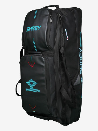 Shrey Meta 120 Wheelie Cricket Bag - Black