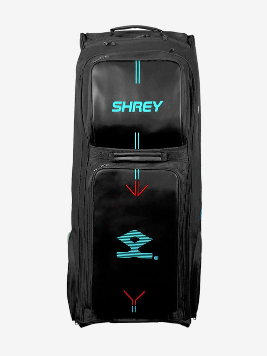 Shrey Meta 150 Wheelie Cricket Bag-Black