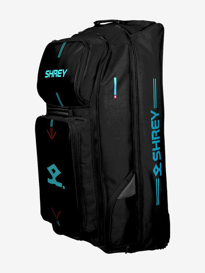 Shrey Meta 150 Wheelie Cricket Bag-Black