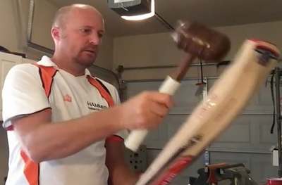 Knocking in, send us your NEW bat