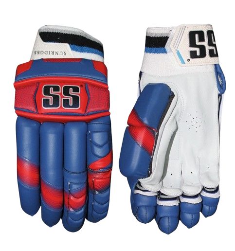 SS IPL Batting Gloves - LSG (Blue/ Red)