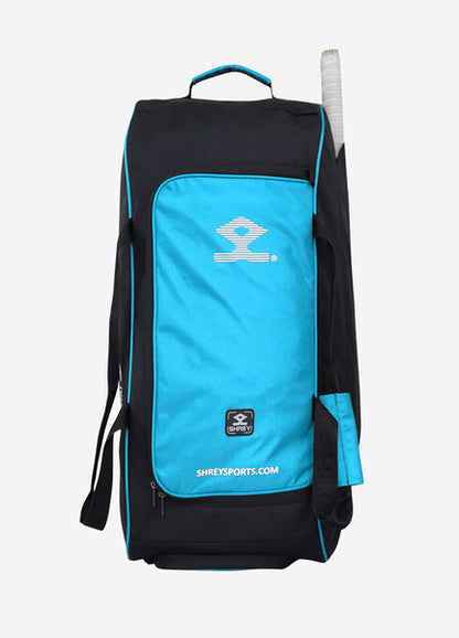 Shrey Ranger Wheelie Bag -Black & Blue