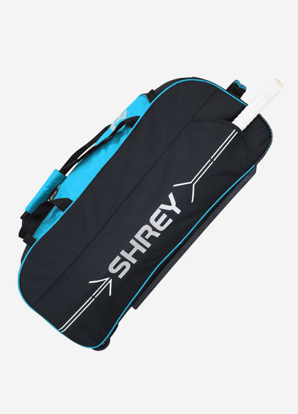 Shrey Ranger Wheelie Bag -Black & Blue