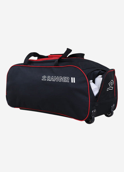 Shrey Ranger Wheelie Bag -Black & Red