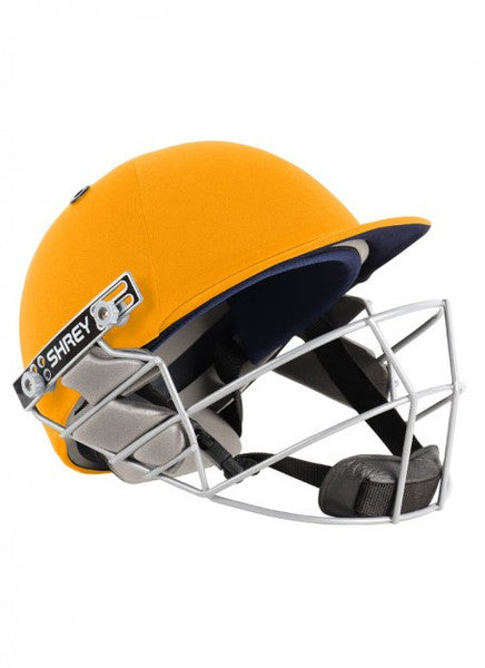 Shrey STAR Steel Cricket Helmet 2022-Yellow