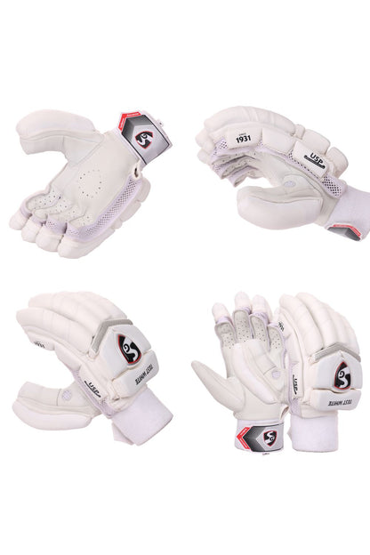 SG TEST WHITE Batting Gloves 2025