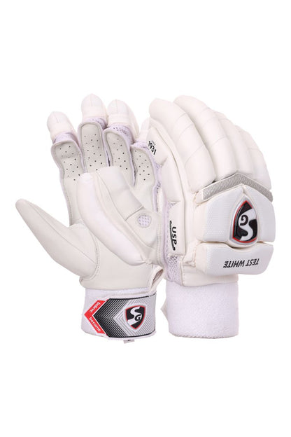 SG TEST WHITE Batting Gloves 2025