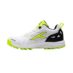 Hundred TerraField Cricket Shoes (White/Lime/Black)