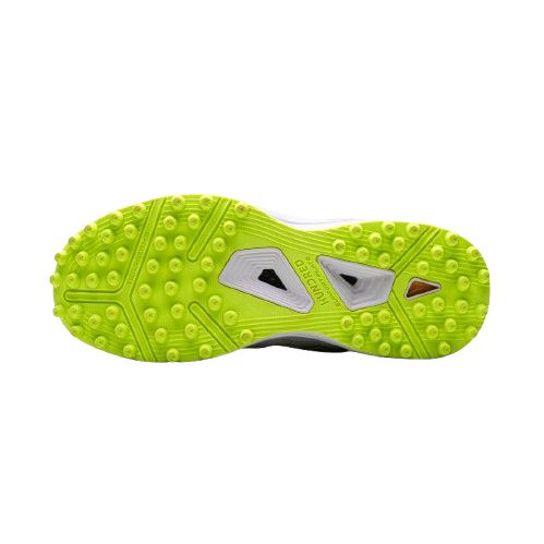 Hundred TerraField Cricket Shoes (White/Lime/Black)