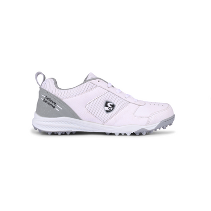 SG Fusion Cricket Shoes - Grey/White