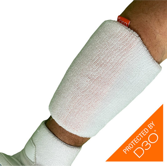 Ayrtek Hybrid Wrist Guard / Sweatband - WHITE