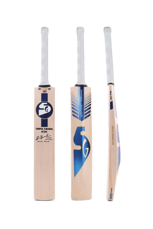 SG TRIPLE CROWN ICON Cricket Bat 2025