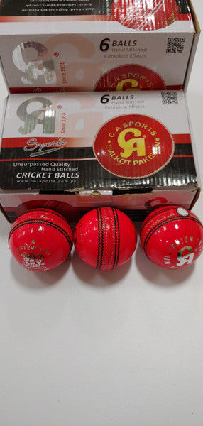CA Supreme Test Cricket Ball - Pink