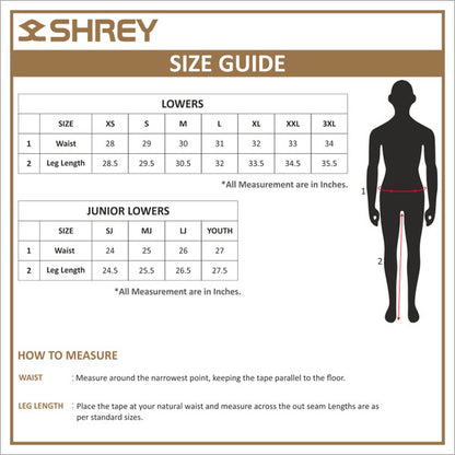Shrey Cricket Match Trouser (Off White)