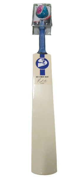 My First Bat SG Cricket Set Bat & Ball with Clamshell - KL Rahul