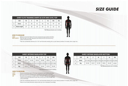 Shrey Intense Compression LONG Tights - Navy