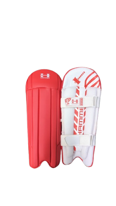 Hammer Black Edition Wicket keeping pads - Red