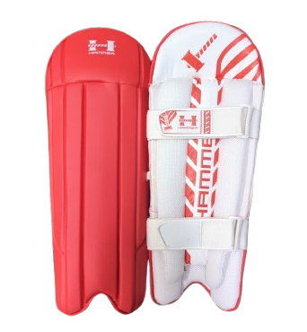 Hammer Black Edition Wicket keeping pads - Red