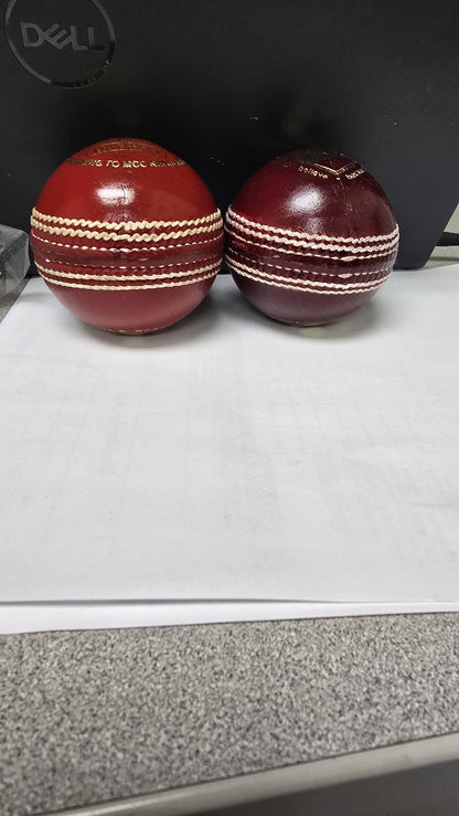 SG Club Cricket Ball - RED - Senior Size (Pack of 1)