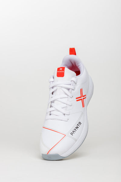 Payntr X Batting Pimple (White) Cricket Shoes