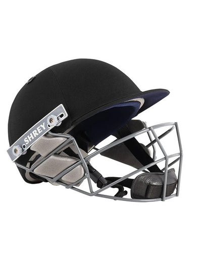 Shrey STAR Steel Cricket Helmet 2022-Black