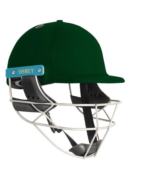 Shrey Master Class AIR 2.0 Cricket Helmet - STEEL - Green