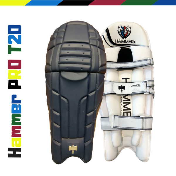 Hammer Pro T20 Cricket Batting Pads 2018 Navy Blue