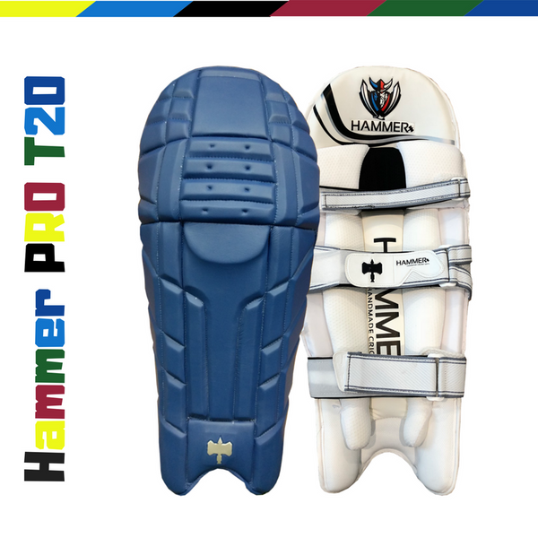 Hammer Pro T20 Cricket Batting Pads 2018 royal blue