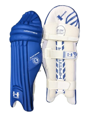 Hammer Black Edition Batting Pad - Royal Blue