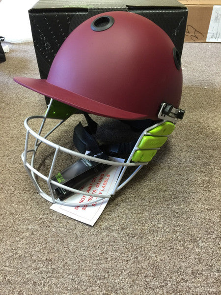Kookaburra Apex Cricket Helmet Maroon