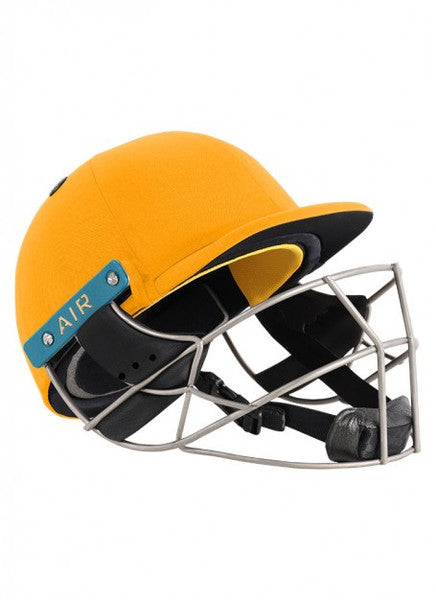 Shrey Master Class AIR 2.0 Cricket Helmet - Titanium - Yellow