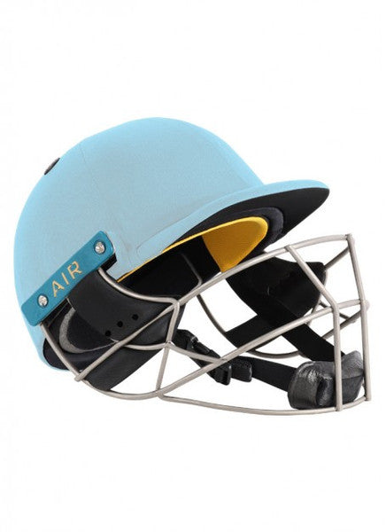 Shrey Master Class AIR 2.0 Cricket Helmet - Titanium - Sky Blue